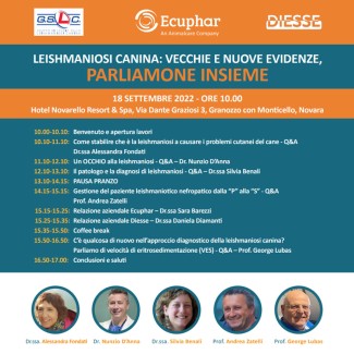 CLWG meeting of Novarello, September 18th, 2022 Canine leishmaniosis: old and new evidence. Let’s talk together